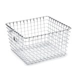 Chrome Storage Basket