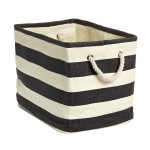 Rugby Stripe Bin