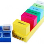 7 Day 4 Compartment Pill Organizer