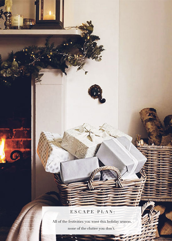 Pin and pass it on! 5 tips to escape clutter this holiday season. 
