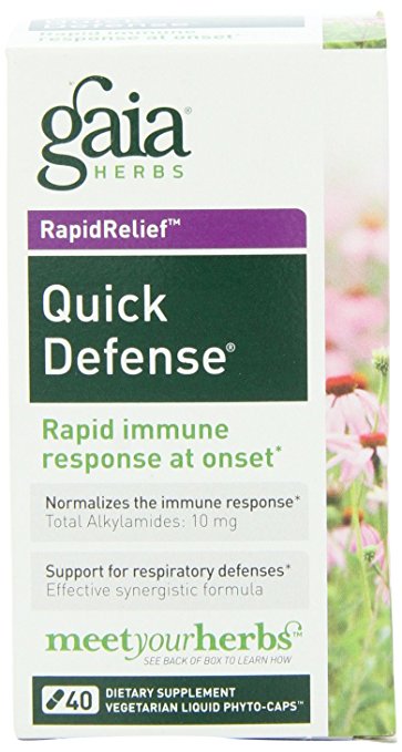 This stuff WORKS! Quick Defense for rapid immune support at the first signs of a cold or flu. 