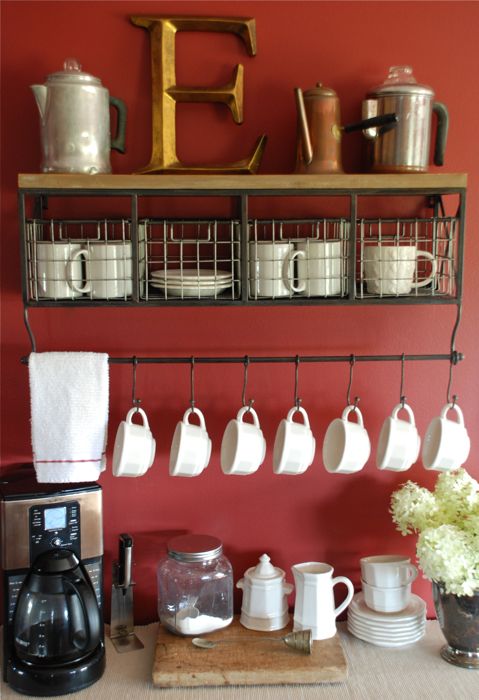 Space Saver In the Kitchen– Hanging Mugs - Live Simply by Annie