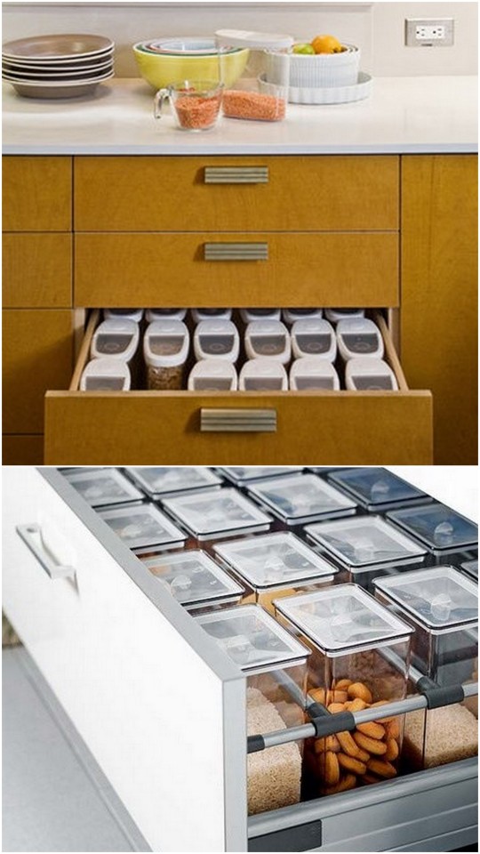 Pulling Power: Clever Drawer Tactics for a Kitchen