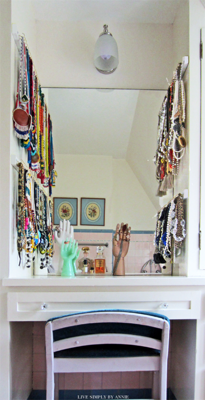 Madrona Master Closet: The Necklace Organizers // Live Simply by Annie 