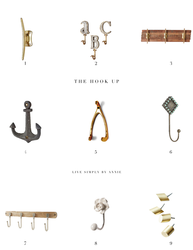 Decorative wall hooks are such an easy way to add function and style into your home. The hardest part will be choosing which to get...