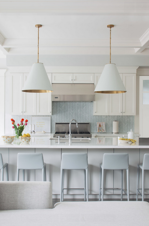 Totally smitten with this kitchen by Kelly Deck Design.