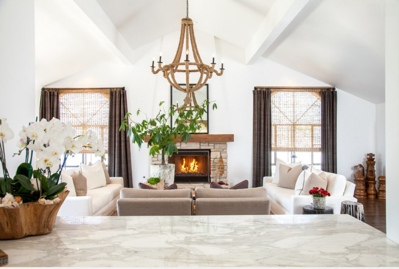 Gorgeous living room by Leo Parrella Design Group