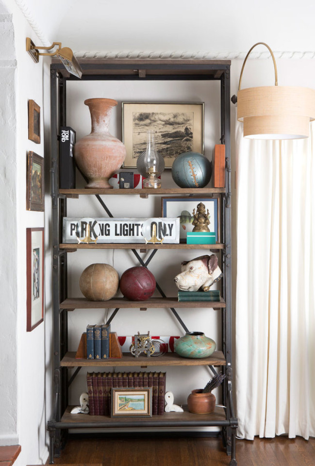 Perfectly styled shelves by Ryan White Designs 
