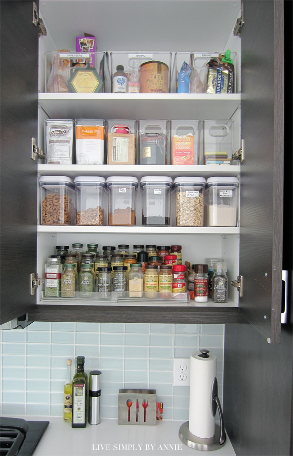 Doing this project this weekend! Easy kitchen organization. 