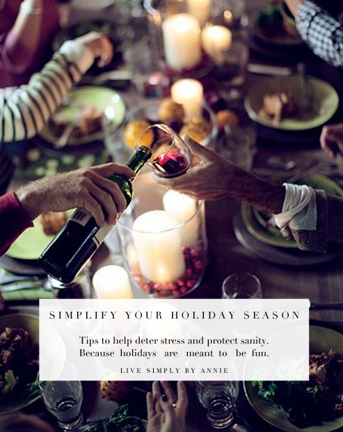 Need to read! Tips for simplifying your social calendar this holiday season. 