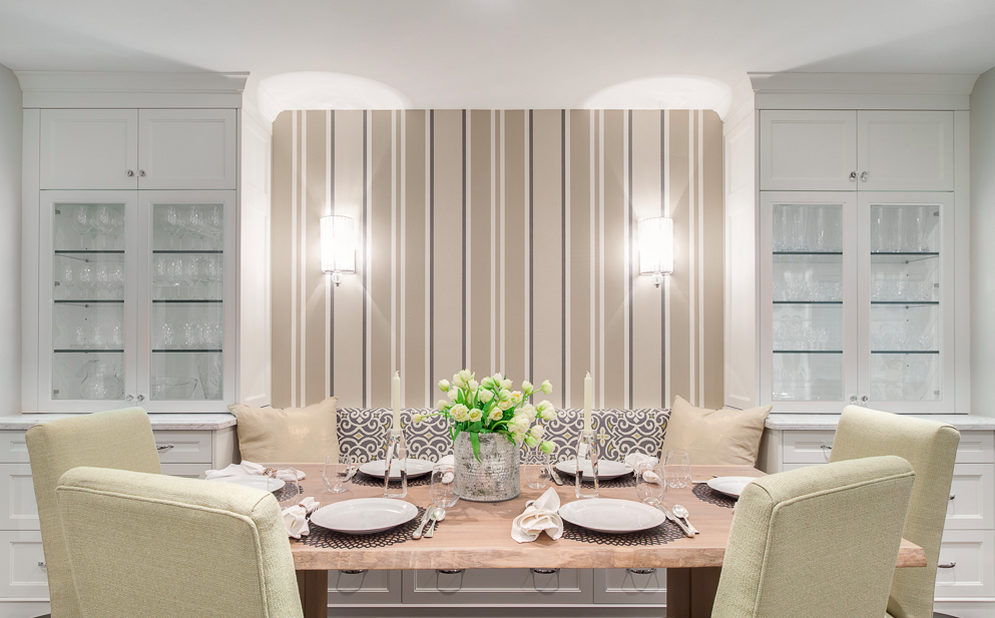 The perfect dinner party spot. By Meghan Carter Design Inc.