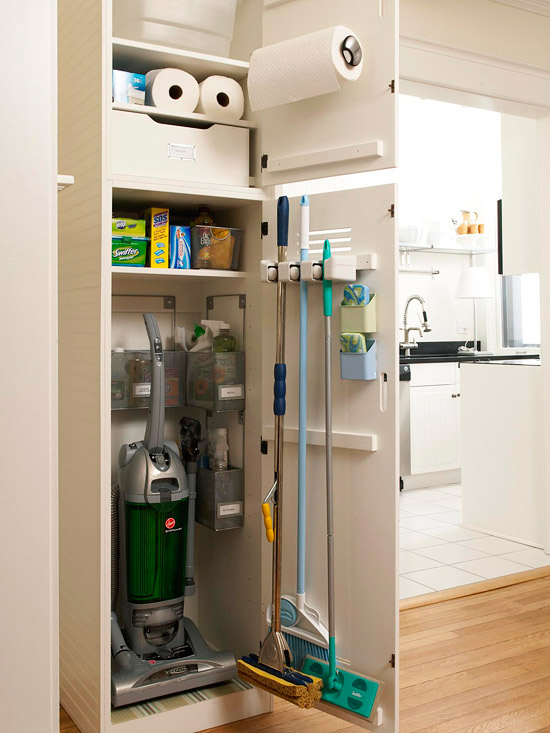 great ideas on how to make your doors into usable storage space! 