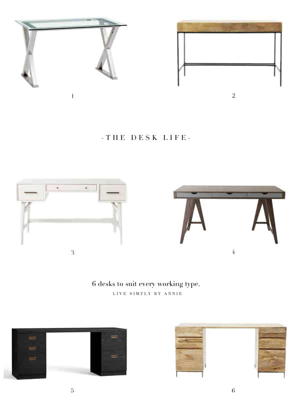 6 stylish desks for every working type!