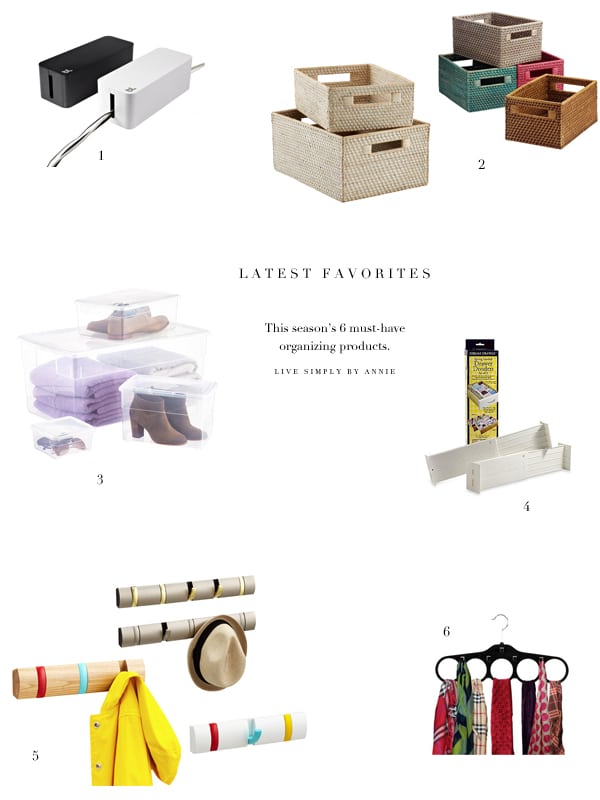 6 must-have products hand-picked by a professional organizer!