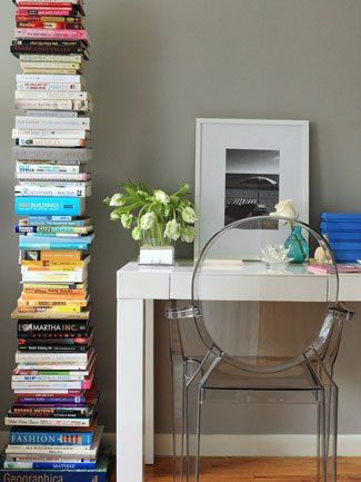 6 Ingenious Invisible Bookshelves, White Floating Vertical Bookshelves