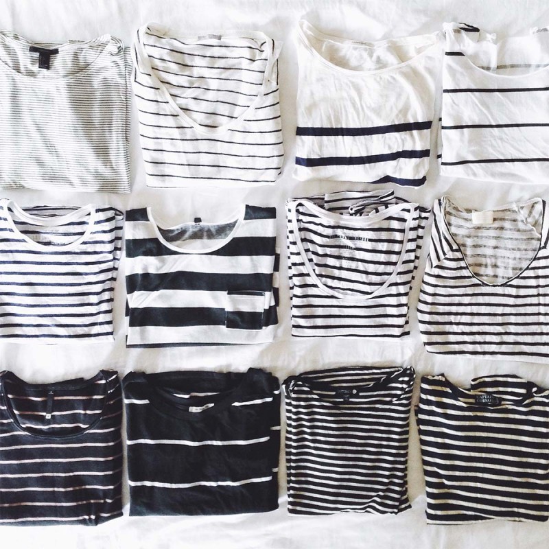 how to whip your t-shirt collection into shape this weekend! 