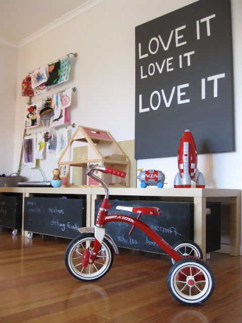 The end of your house being taken over by large toys. Kids and grown up style can co-exist after all!  