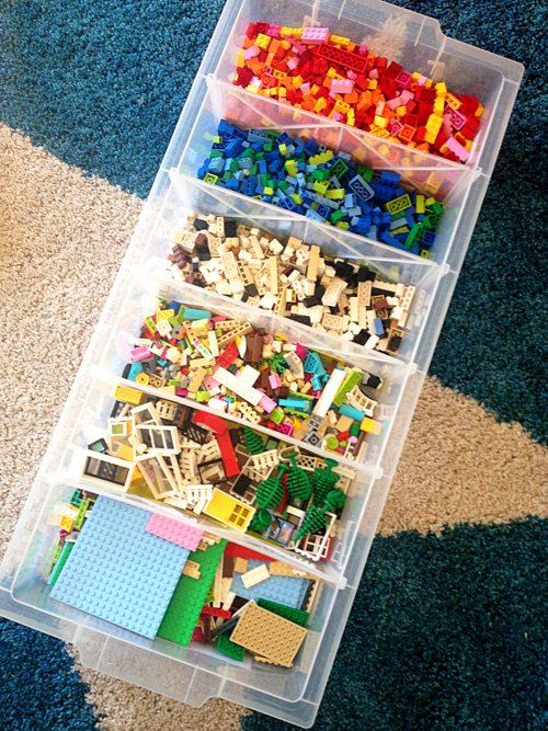 10 totally brilliant ways to organize legos... (#10 will blow you away!)