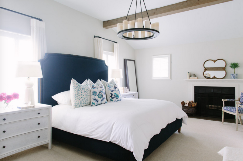 Take a tour of this gorgeous, farmhouse-chic home, designed by Kate Marker Interiors.