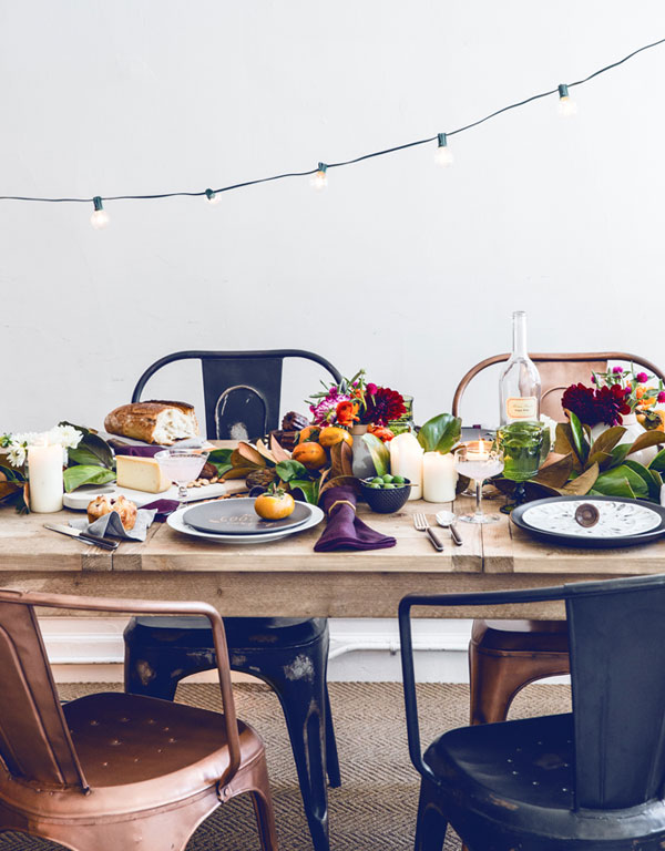 Gorgeous thanksgiving/autumn tablescape and 5 tips for how to stay sane through the holiday.