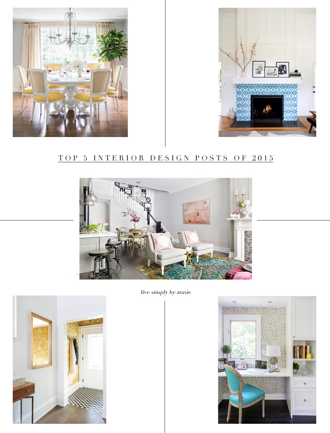 reader-favorites: most popular interior design posts of 2015! 