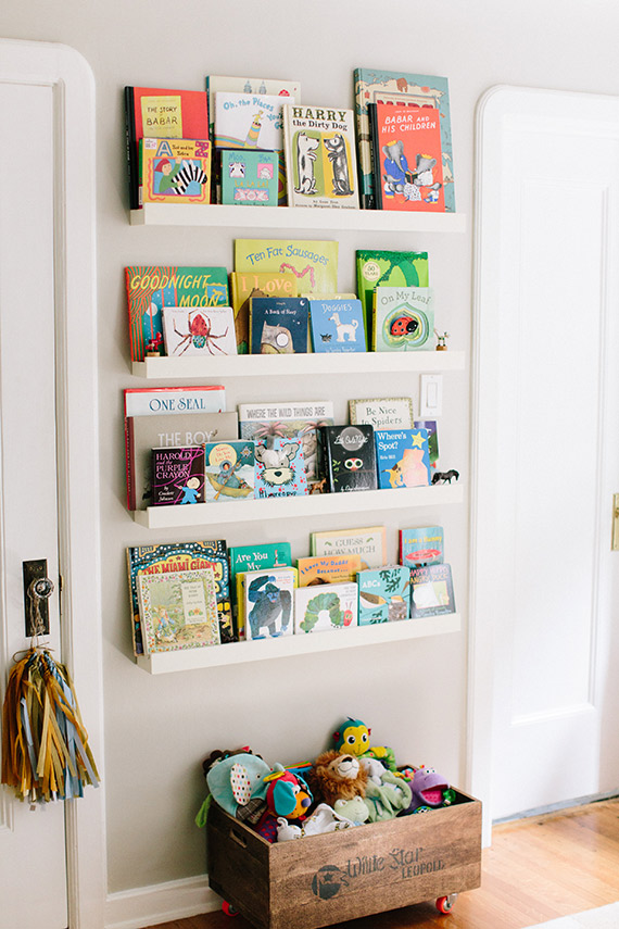8 ways you've probably never thought to use picture ledges around the house (#3 & 7 especially!)