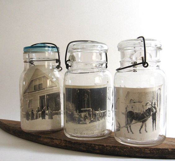 Amazingly creative ideas for how to display old family photos. Finally, a reason to dig them out of that box!