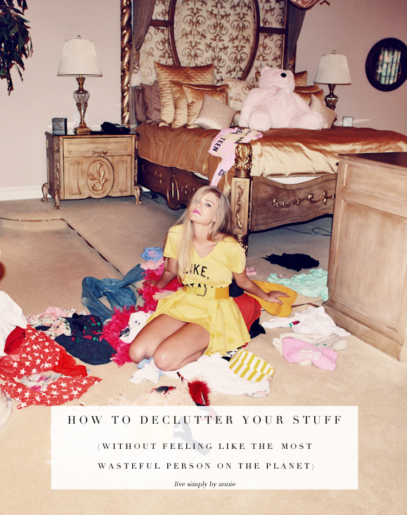 Does decluttering make you feel wasteful? Here's why and how to avoid those bad feelings so you can get on with your life and your letting go of things you don't need. 