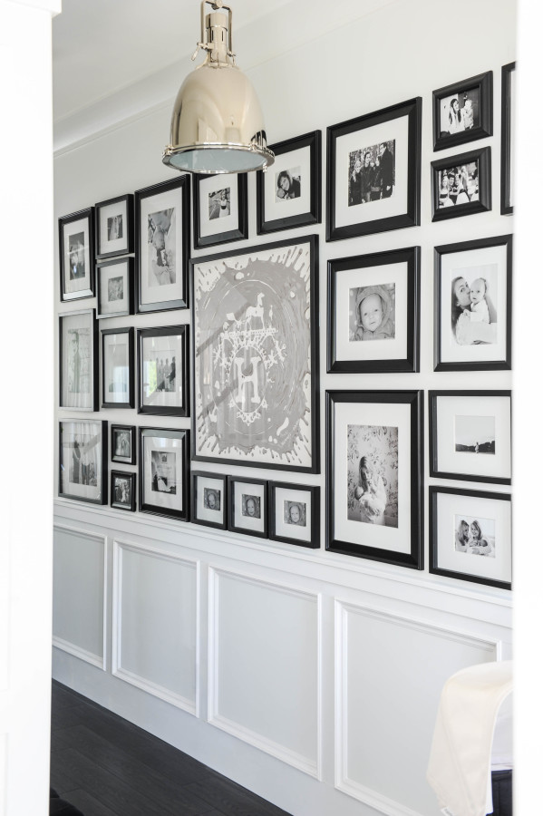 Beautiful, uncluttered ways to display your family photos.