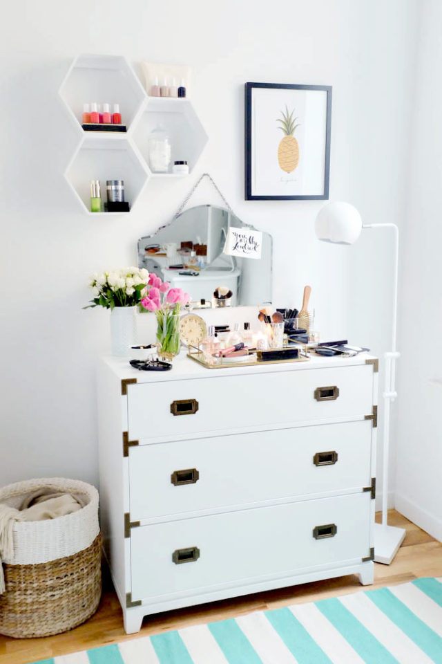 There's hope! Check out these inspiring examples of makeup dressing tables for small spaces!