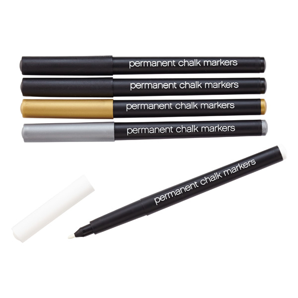 Like chalk but hate accidental erasing? Add these markers to cart. 