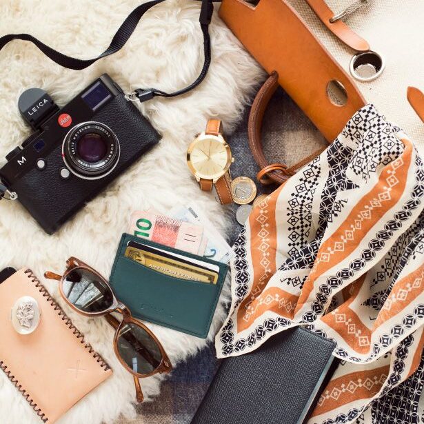 What's in photographer Jamie Beck's vintage Hermes backpack as she travels through the Amazon of Brazil in South America.